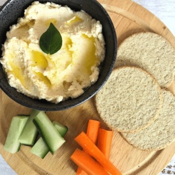butterbean and garlic dip