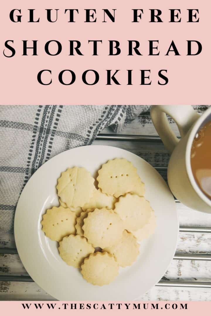 Gluten Free Shortbread Cookies - The Scatty Mum