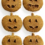 6 pumpkin biscuits