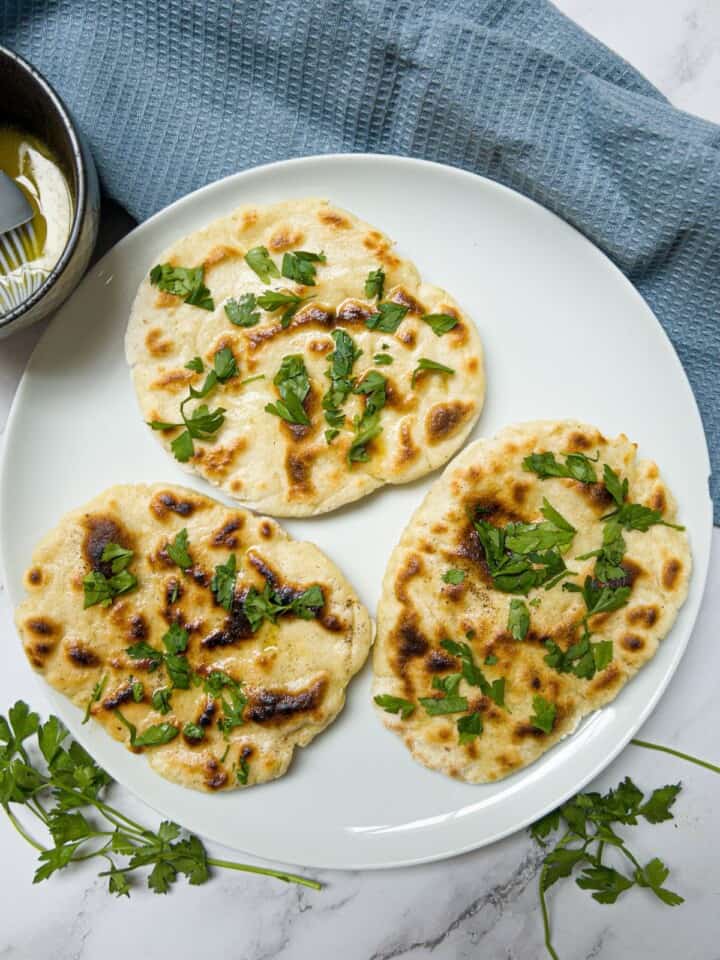 Easy Gluten Free Naan Bread - The Scatty Mum