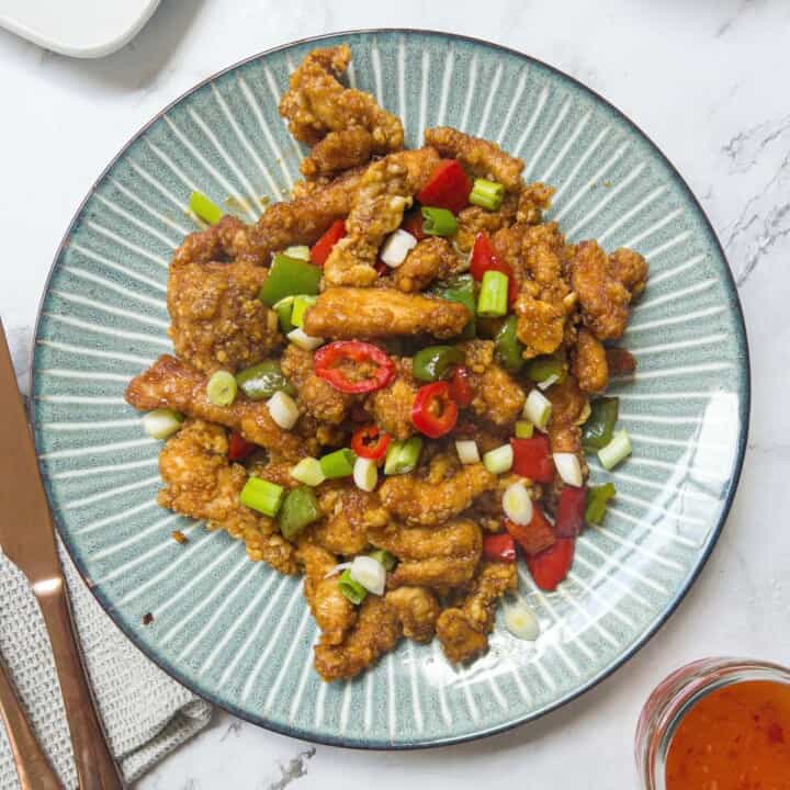 Chinese Crispy Shredded Chicken - The Scatty Mum