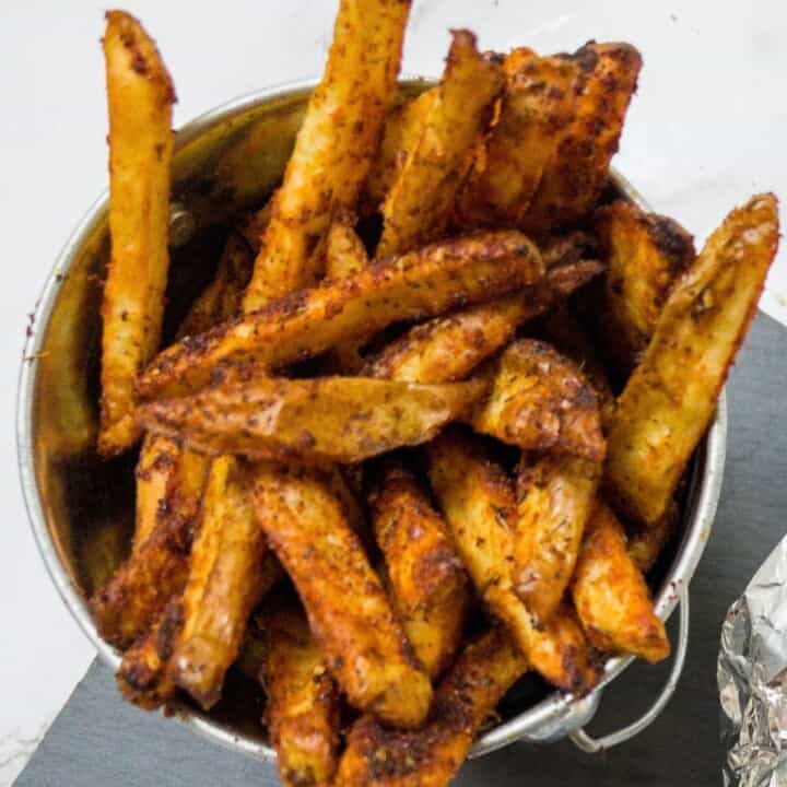 Copycat Five Guys Cajun Fries (Oven or Air Fryer) The Scatty Mum