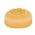 Sesame seeded burger bun.